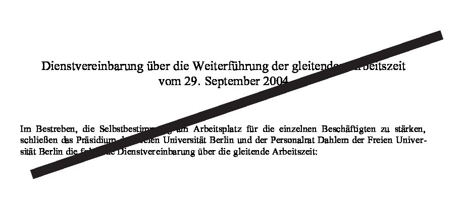 FU-Präsidium auf zweifelhaftem Kurs