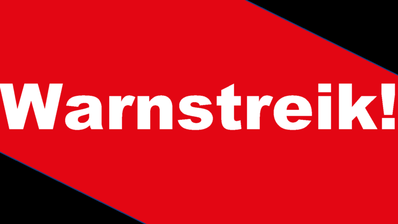 Aufruf zum ganztägigen Warnstreik am 18.11.2021!