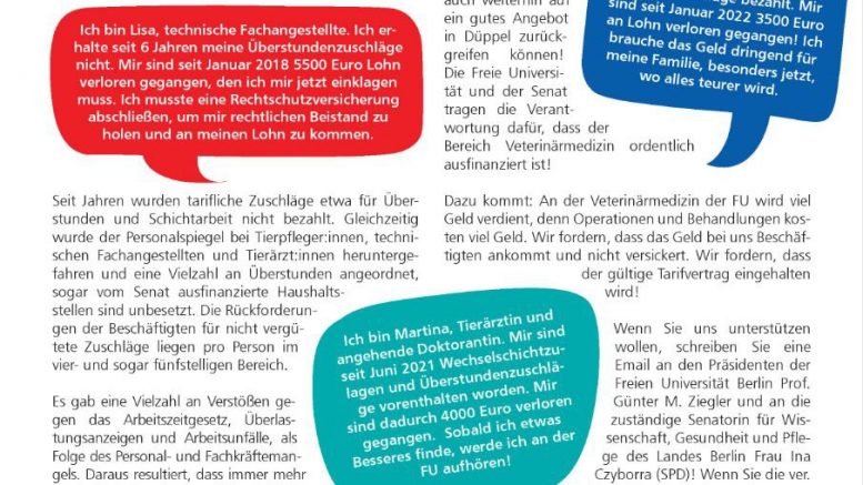 „Tag der offenen Zuschläge“