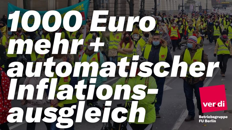 TV-L-Tarifrunde 2023: Petition an die ver​.​di-Bundestarifkommission