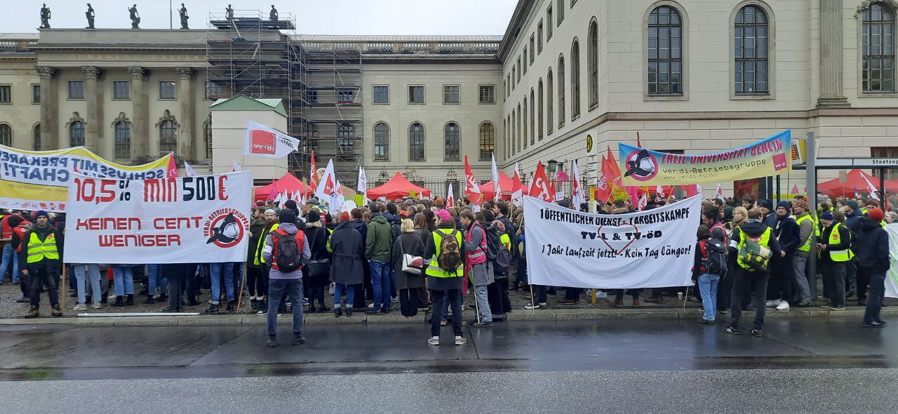 Jetzt streikt’s noch mehr: berlinweiter Warnstreik am Mittwoch, 22.11.2023