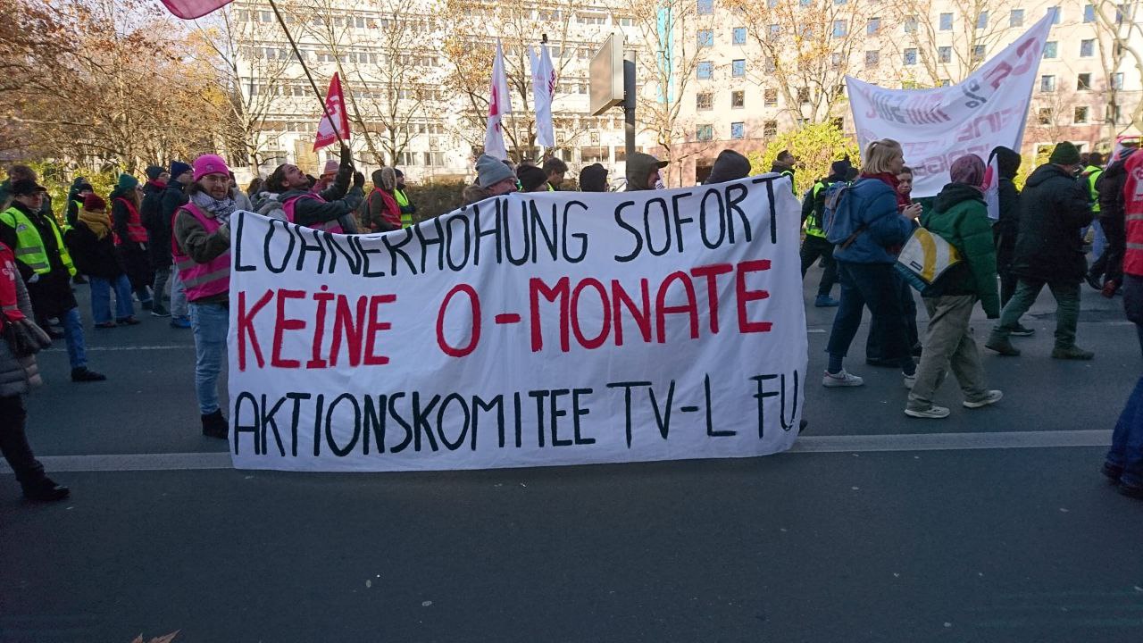 Dritte Verhandlungsrunde zum TV-L in Potsdam: Heraus zum Streik am 6. und 7. Dezember!