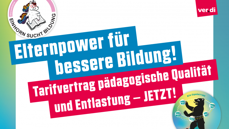 Solidarität mit dem Streik der Kita-Beschäftigten