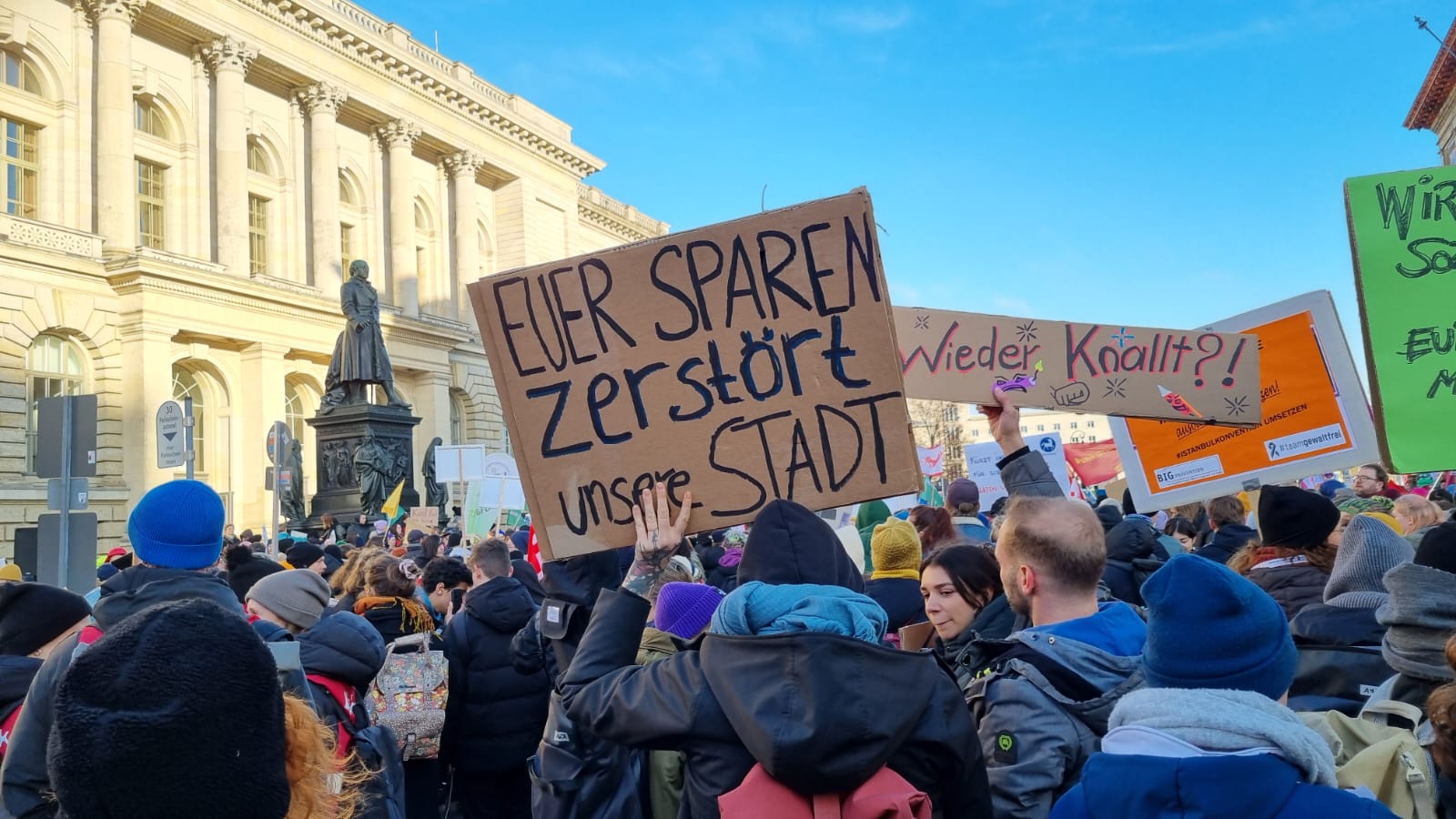 Heraus zum 1. Mai! Steuergelder für gute Löhne, Bildung, Klima und Soziales statt Rüstung!