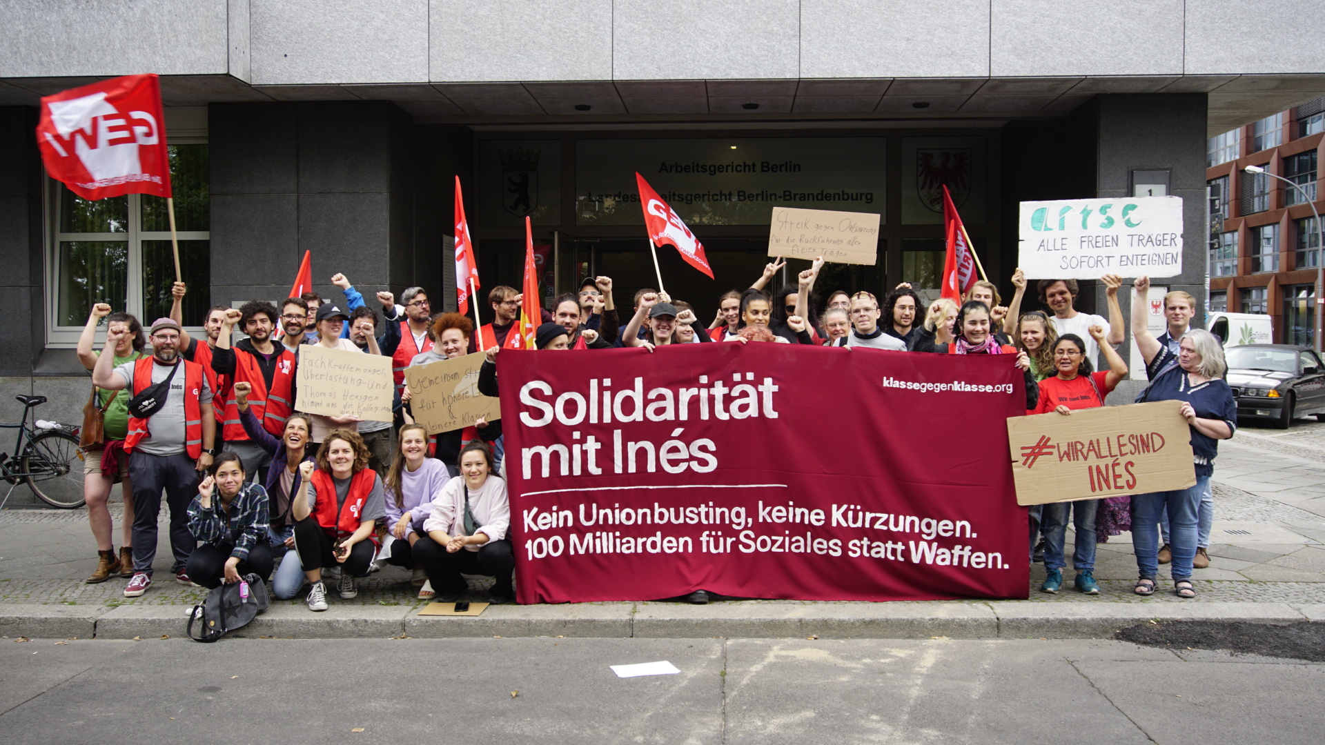 Kündigung gegen Sozialarbeiterin Inés unwirksam